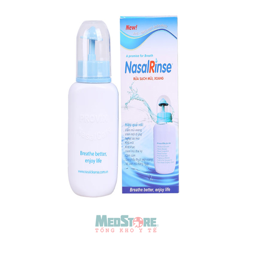[MD0041] Bộ dụng cụ rửa mũi Nasal Rinse (hộp nhỏ)