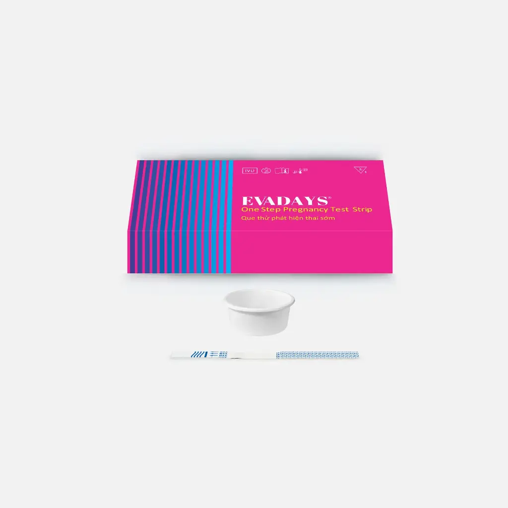 Que thử phát hiện thai sớm [EVADAYS® One Step Pregnancy Test Strip]