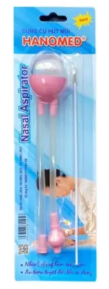 Dụng cụ hút mũi Hanomed vỉ 1 bộ