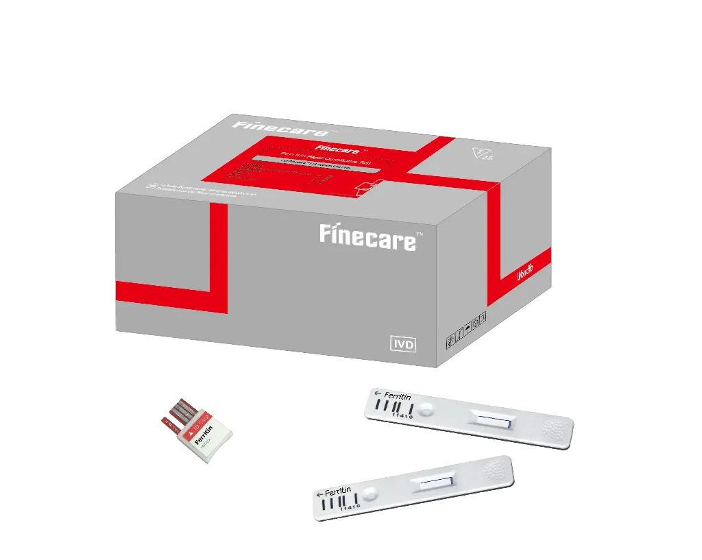 Hóa chất sử dụng với máy miễn dịch huỳnh quang Finecare FIA Meter III Plus (Ferritin Rapid Quantitative Test )
