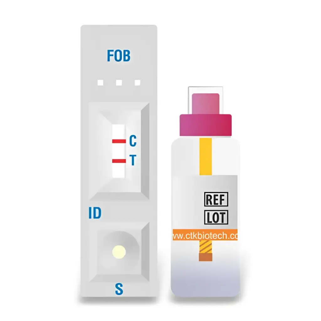 Khay thử xét nghiệm định tính phát hiện máu ẩn trong phân người 
(OnSite FOB-Hi Rapid Test)