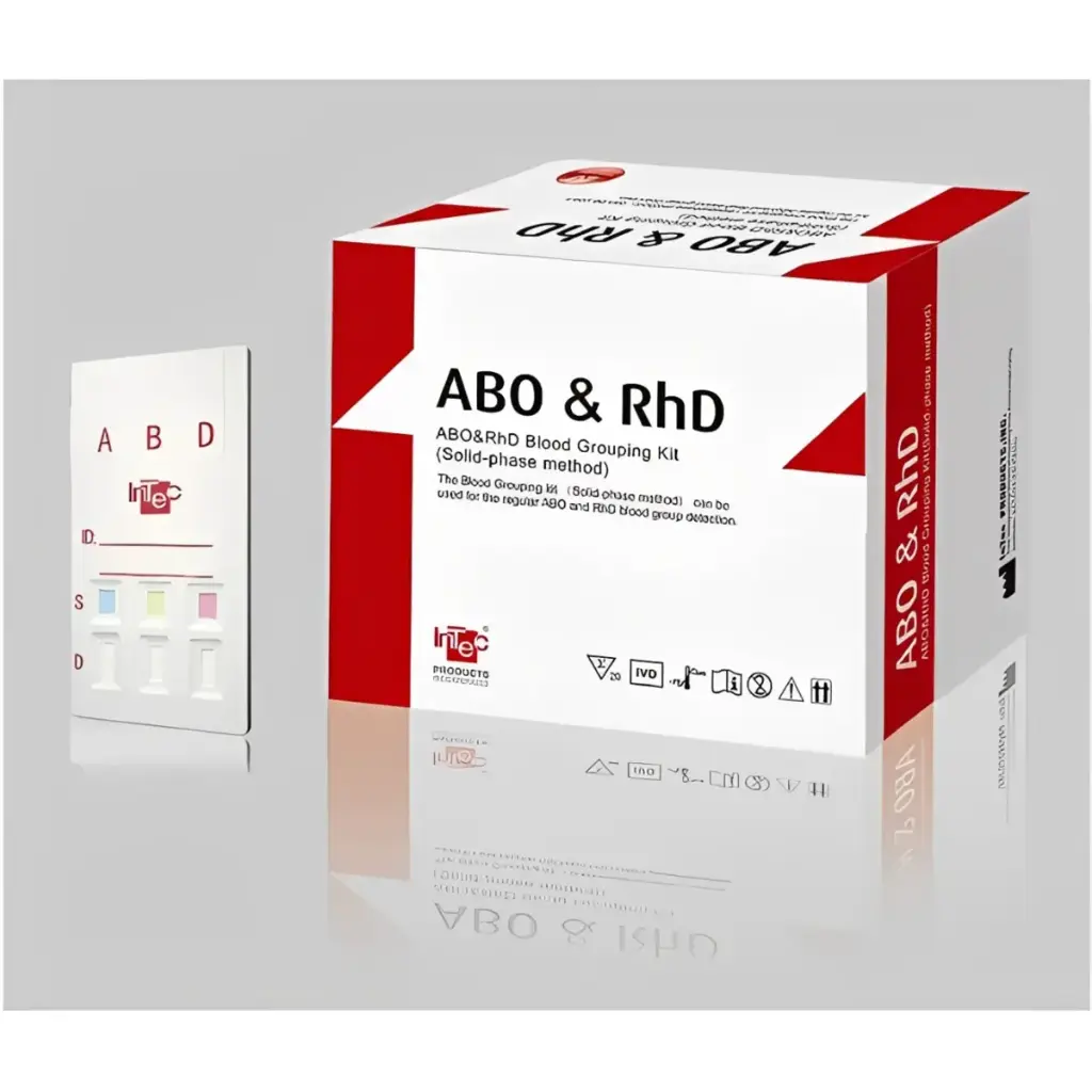 Kit thử nhóm máu ABO & RhD (phương pháp pha rắn) (ABO & RhD Grouping Kit (Solid-Phase method))