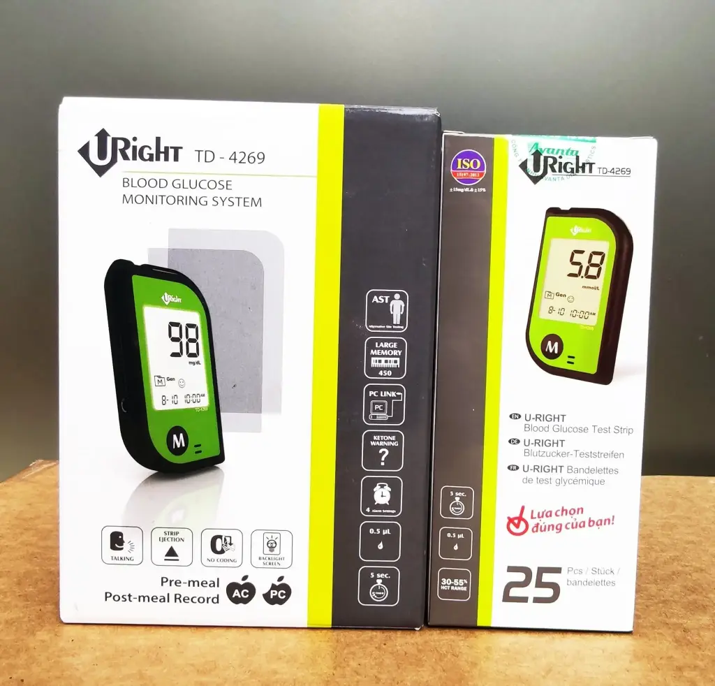 Máy đo đường huyết Uright TD 4269