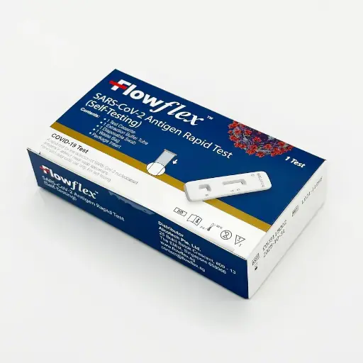 [L031-118P5] Khay thử xét nghiệm định tính kháng nguyên SARS-CoV-2 [FlowFlex™ SARS-CoV-2 Antigen Rapid Test (Self-Testing)] (Hộp 5)