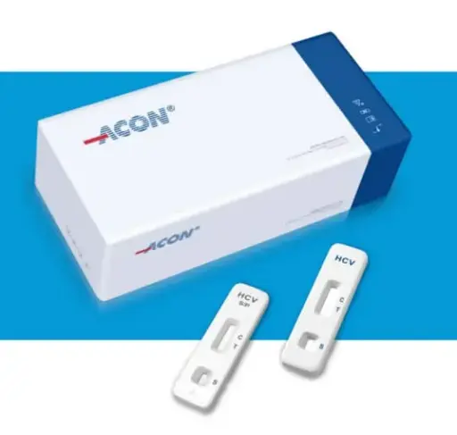 [L031-10341] Khay thử xét nghiệm định tính kháng thể kháng HCV [HCV Rapid Test Cassette (Serum/Plasma/Whole Blood)] (Hộp 40 test) (40 xét nghiệm/hộp)