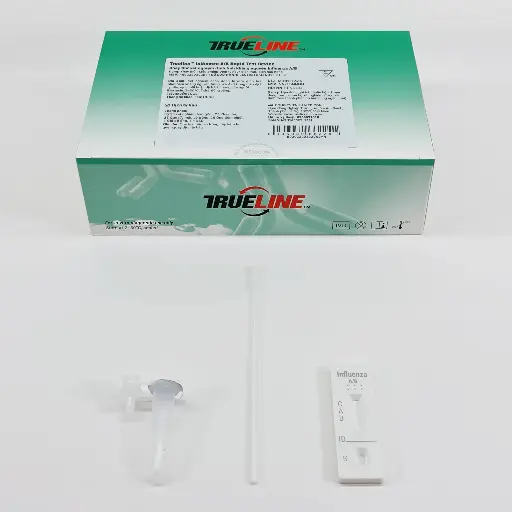 Khay thử xét nghiệm định tính kháng nguyên Influenza A/B [Trueline™ Influenza A/B Rapid Test Device] (Hộp 25)