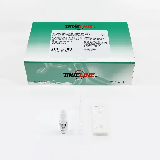 [IHIB-402] Khay thử xét nghiệm định tính kháng thể kháng HIV 1/2 [Trueline™ HIV 1/2 Ab Rapid Test] (Hộp 40)