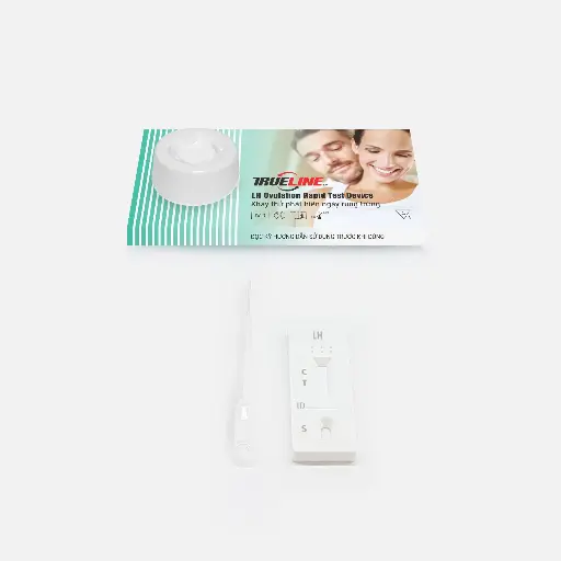 Khay thử phát hiện ngày rụng trứng [Trueline™ LH Ovulation Rapid Test Device]