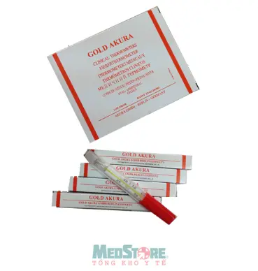 [HH166] Nhiệt kế thủy ngân GOLD AKURA