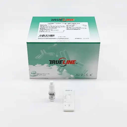 [MICO-402 (A40)] Khay thử xét nghiệm định tính kháng thể IgM, IgG kháng vi rút SARS-CoV-2 [Trueline™ COVID-19 IgG/IgM Rapid Test] (Hộp 40)
