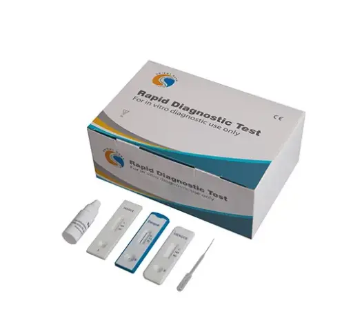 [GCDEN-425a] Khay thử xét nghiệm định tính kháng nguyên Dengue NS1 và kháng thể IgM, IgG kháng Dengue [Orient Gene - Dengue NS1+IgM/IgG Combo Rapid Test Cassette (Whole Blood/Serum/Plasma)] (Box 25)